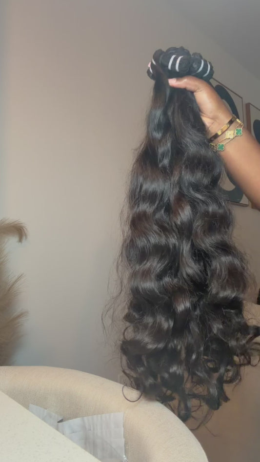 Raw Indian Wavy (3 Bundle Deal)